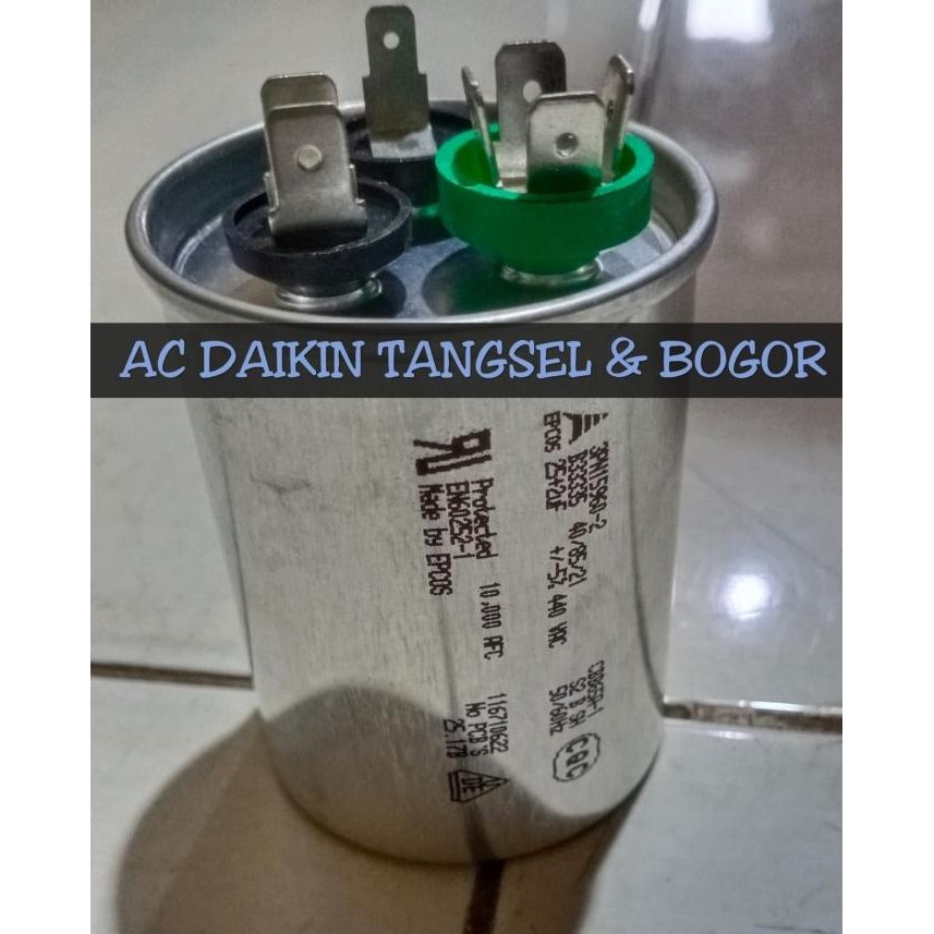 CAPACITOR / KAPASITOR AC DAIKIN 1PK FTM25JV14 25+2UF