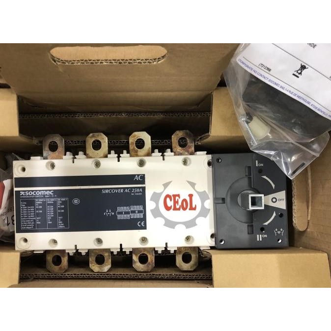 Spesial Ohm Saklar Manual / Cos 4P 250A Socomec