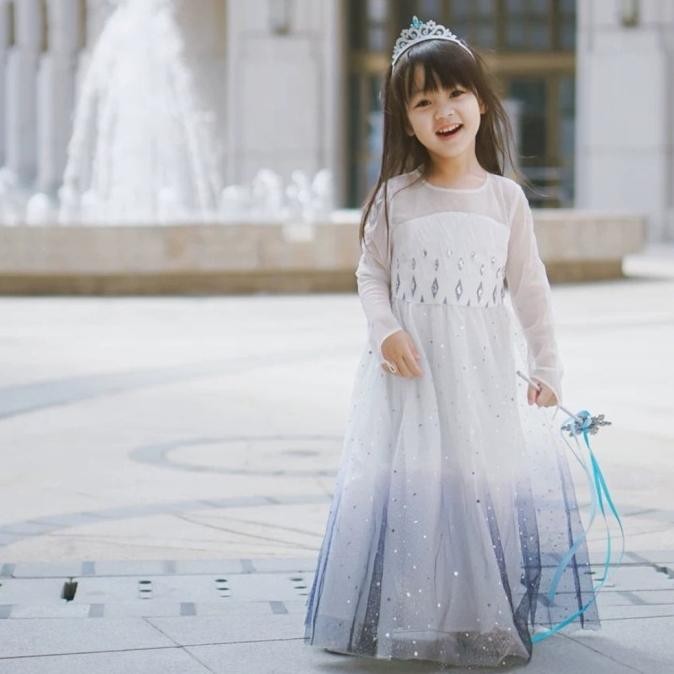 Frozen 2 elsa white dress