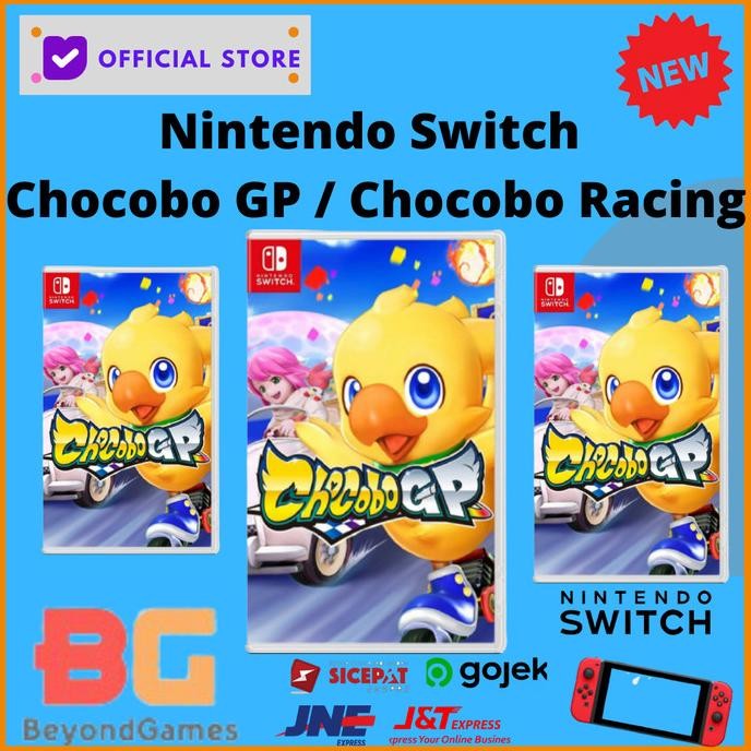 Produk Baru Nintendo Switch Chocobo GP - Chocobo Racing English Asia Version