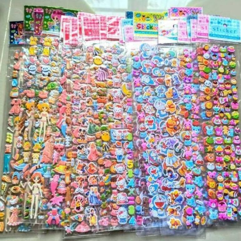 

Oy58 Stiker 3D Anak / Stiker Timbul / Sticker Timbul / Sticker Anak / Mainan Tempel Anak Termurah