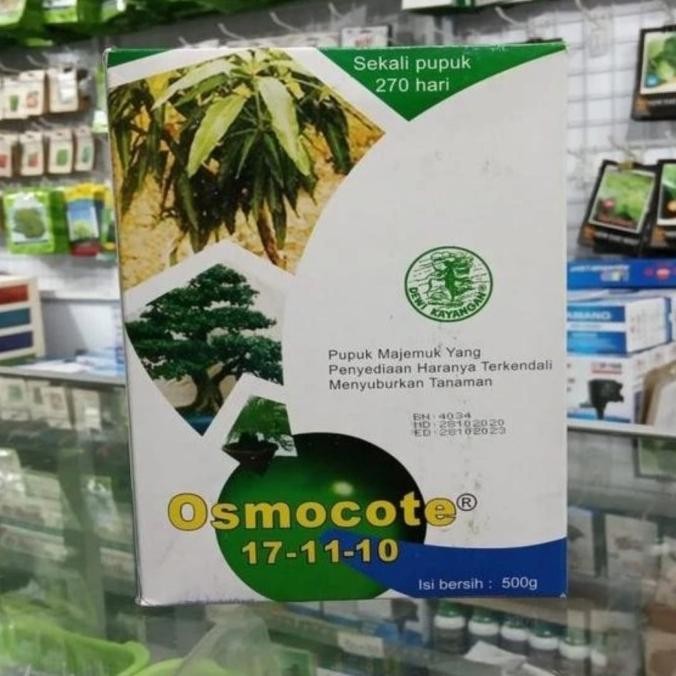 pupuk dekastar plus 17 11 10 osmocote 500 gram pupuk tanaman hias