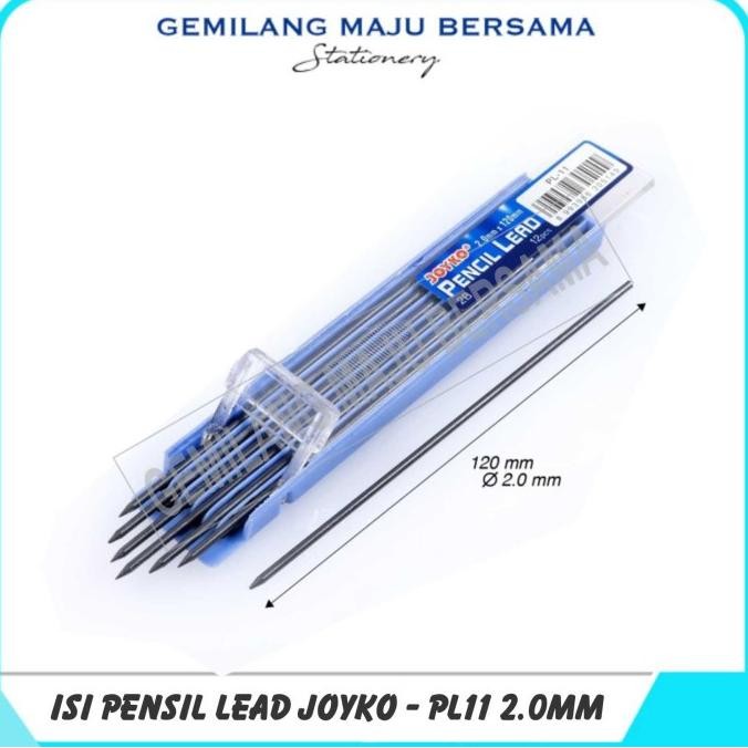 

Terbaru Isi Pensil Mekanik Lead Joyko PL-11 2B (2.0MM)