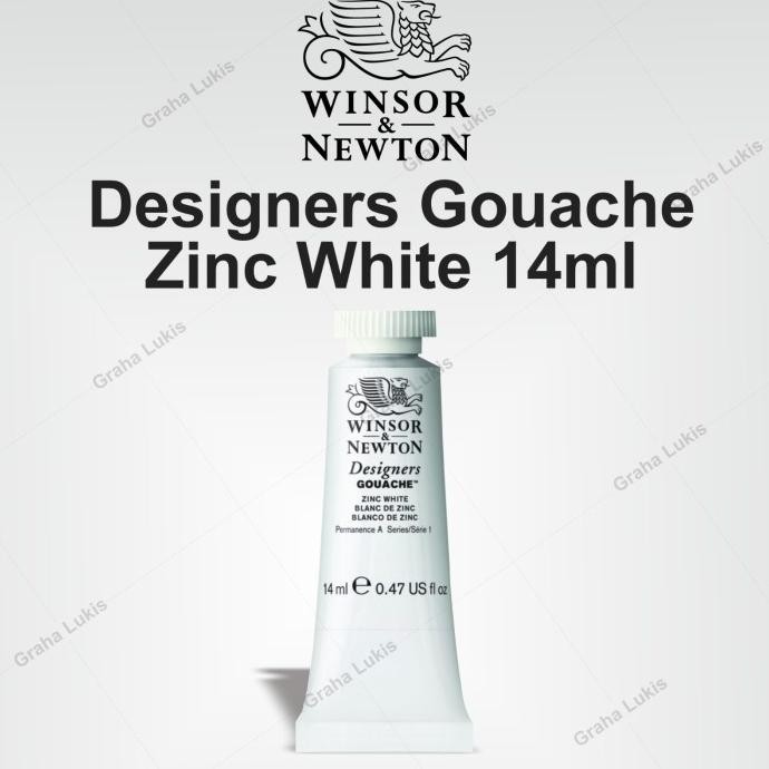 

Winsor & Newton Designers Gouache 14ml - Zinc White