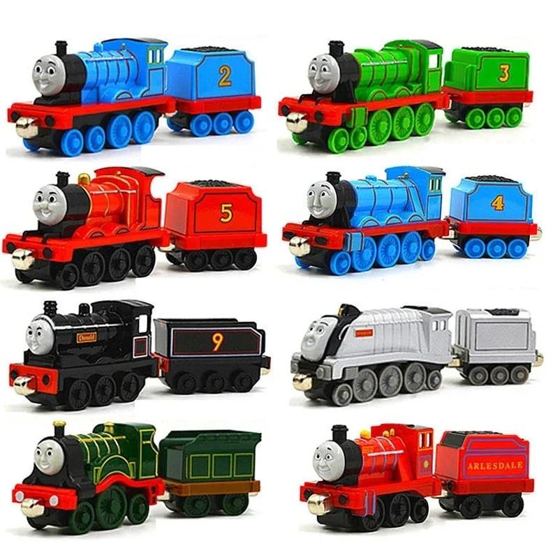Alloy Thomas And Friends Train Track Set James Duke Petcy Henry Trains Carriage1:43 Magnetic Educati