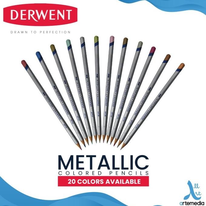 

Terbaru Pensil Warna Derwent Metallic Pencil Color