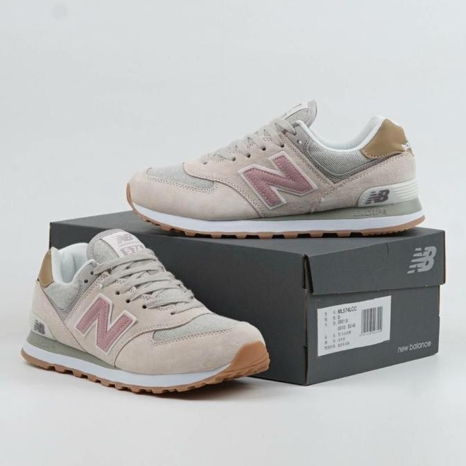Sale New Balance 574 Beige Pink (100% Bnib)