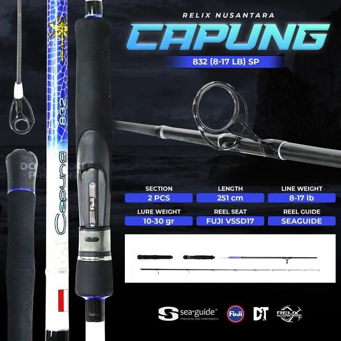 Joran Relix Nusantara Capung Gen 1 Joran Pancing Pinggiran Rod Spinning 832 902 Co