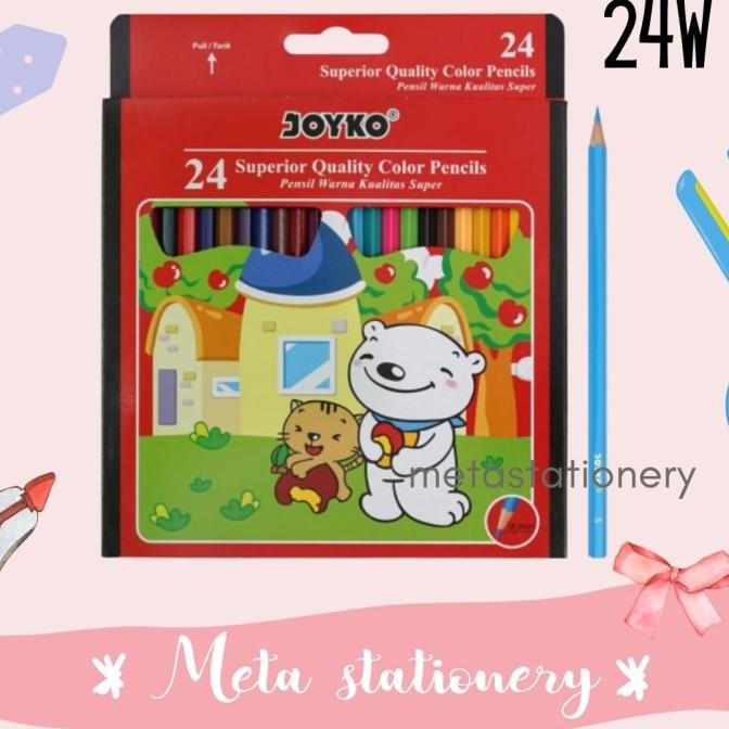

Terbaru Pensil warna Joyko CP-24PB