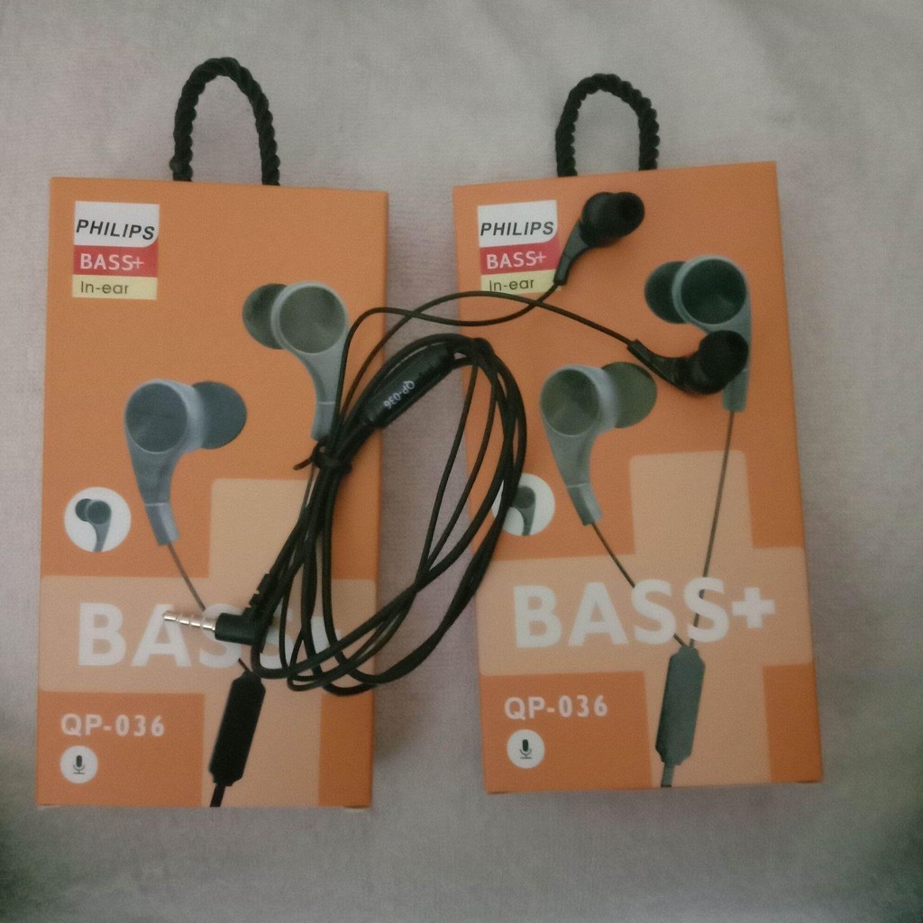 GS HEADSET EARPHONE HANDSFREE PHILIPS QP-036