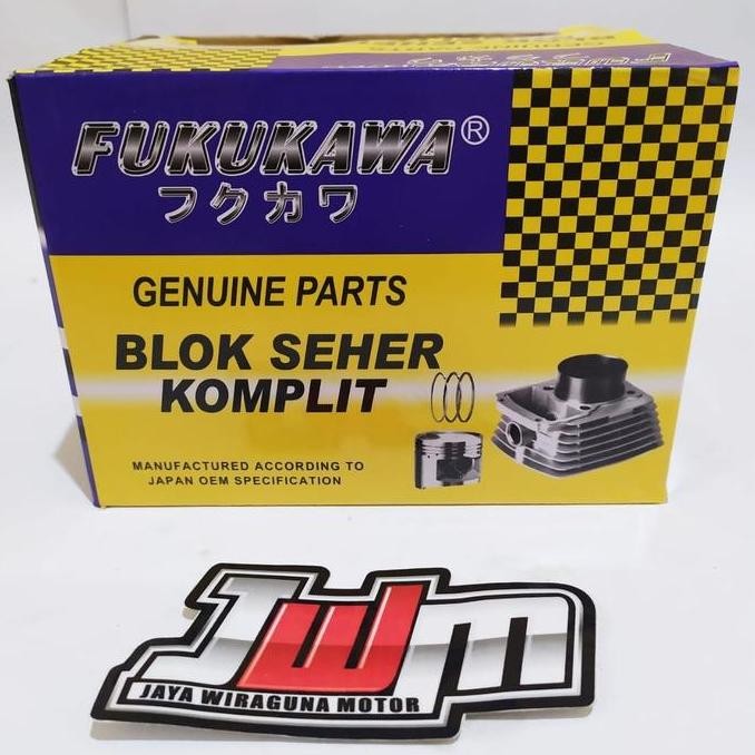 Blok Seher Dan Paket Piston Kualitas Original Yamaha Mio M3 Fukukawa.