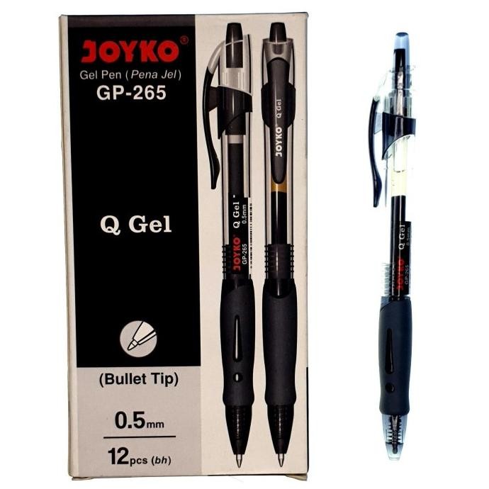 

Tersedia Joyko Q Gel Gp-265 Pulpen Jel 0.5 - Hitam [1 Pack / 12 Pcs]