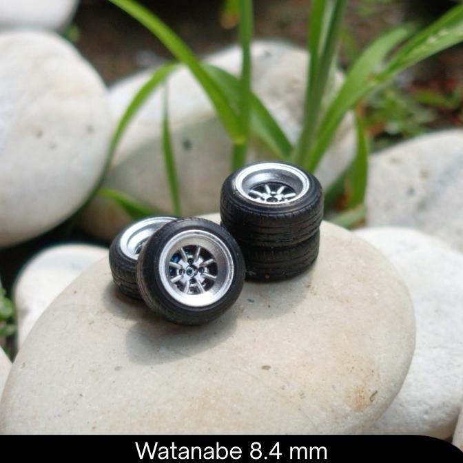 TERSEDIA Velg Diecast Watanabe Scale Stance 8.4 mini scale 1:64
