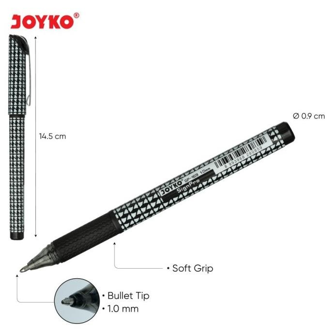 

Tersedia Gel Pen Joyko Gp-169 Signpro 1.0 / Pulpen Joyko