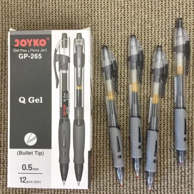 

Tersedia Joyko - Pulpen Gel Gp-265 Q-Gel 0.5Mm (1 Lusin / 12 Pcs)