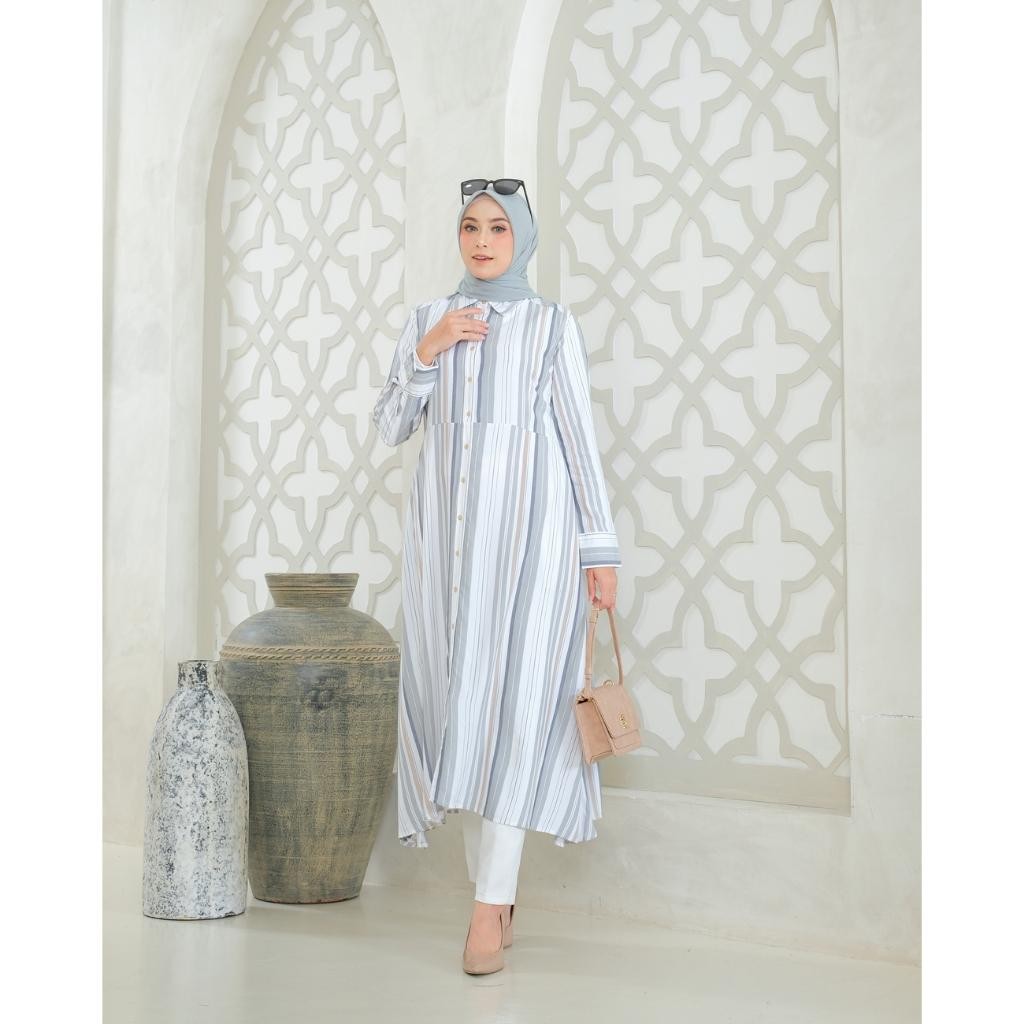 Rilley - Tunik Yasmin | Pakaian Wanita Muslim Atasan Tunik