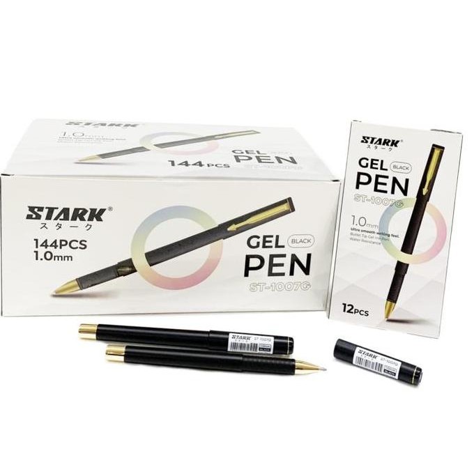 

Tersedia Pulpen Gel Tanda Tangan Stark St-1007 ( 1 Box 12 Pcs ) - Hitam 1,00 Mm