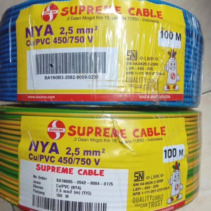 KABEL SUPREME NYA 2,5mm SUPREME 2,5MM 100M