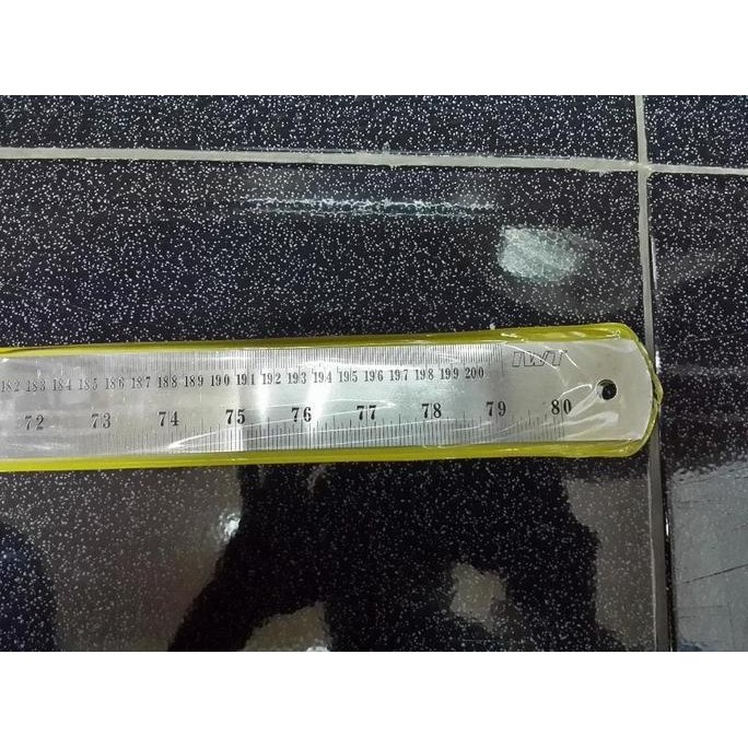 

siap kirim penggaris stainless steel 200 cm iwt