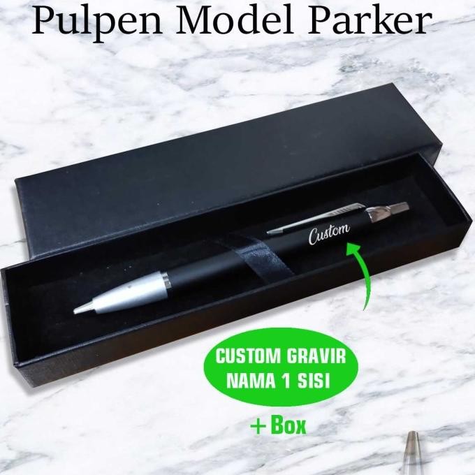 

Tersedia Pulpen Model Parker Lq Black & Matte Black Gold + Box Exclusive