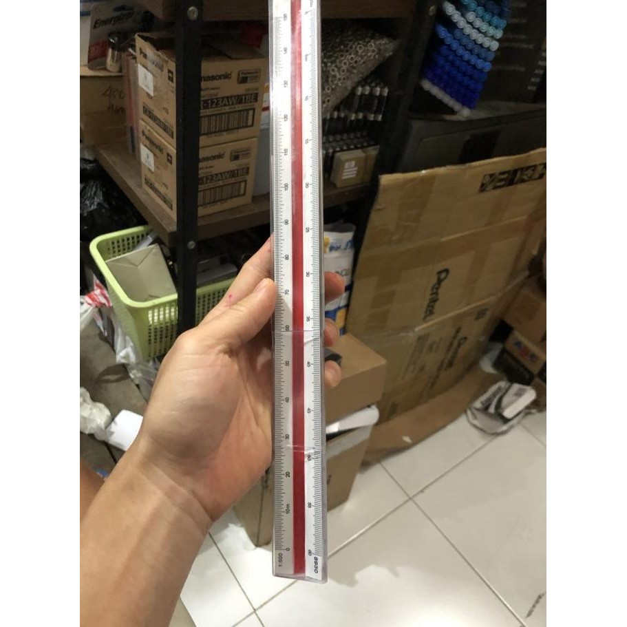 

siap kirim penggaris skala deli 30 cm