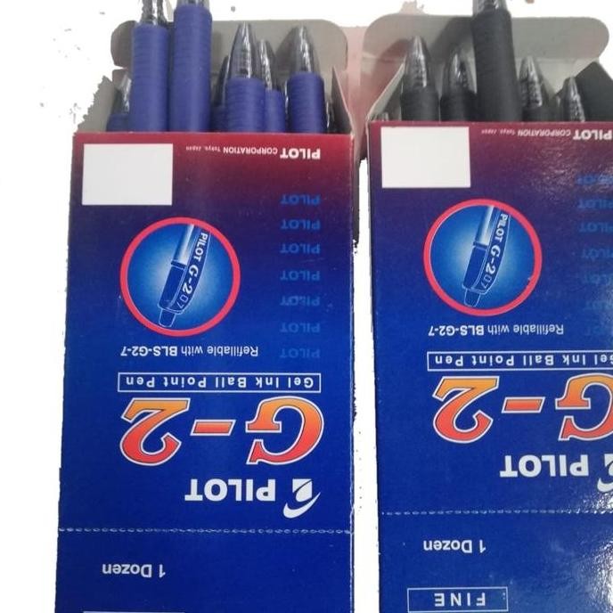 

Tersedia Pulpen Pilot G2 0,7