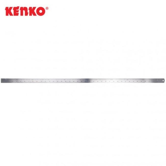 

siap kirim kenko penggaris besi 100cm / stainless steel ruler berkualitas