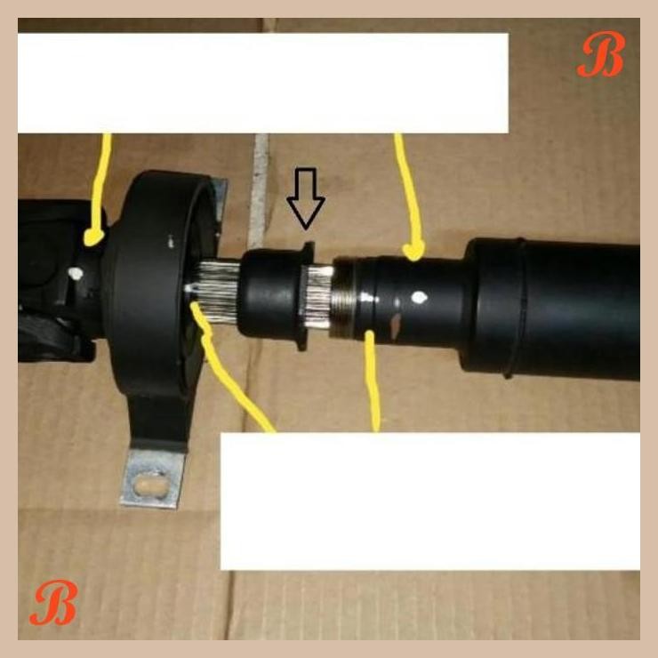 [BSB] MUR BAUT PENGUNCI DRIVE SHAFT AS KOPEL BMW E36 E46 ORIGINAL