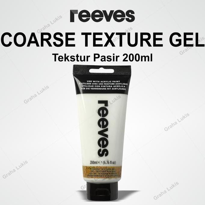 

HARGA DISC - Reeves Coarse Texture Gel 200ml - Tekstur Pasir