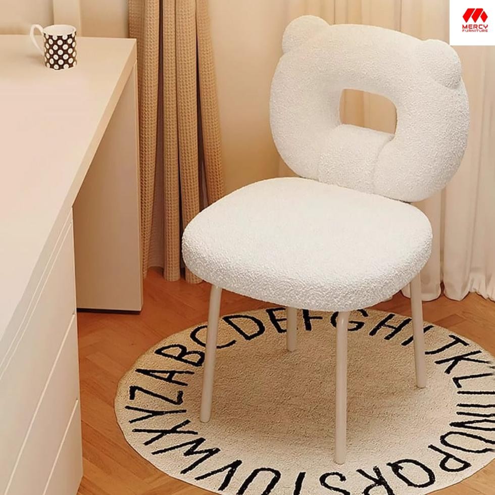 Jasmine Chair Kursi Meja Rias Sandaran Kursi Santai Kursi Rumah Kursi Empuk