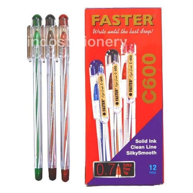 

Tersedia Pulpen Faster C600