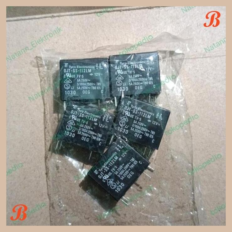 [MRD] 5264 RELAY TYCO ELEKTRONICS OJT-SS-112LM 4P 4PIN 4KAKI 4 PIN KAKI 12V