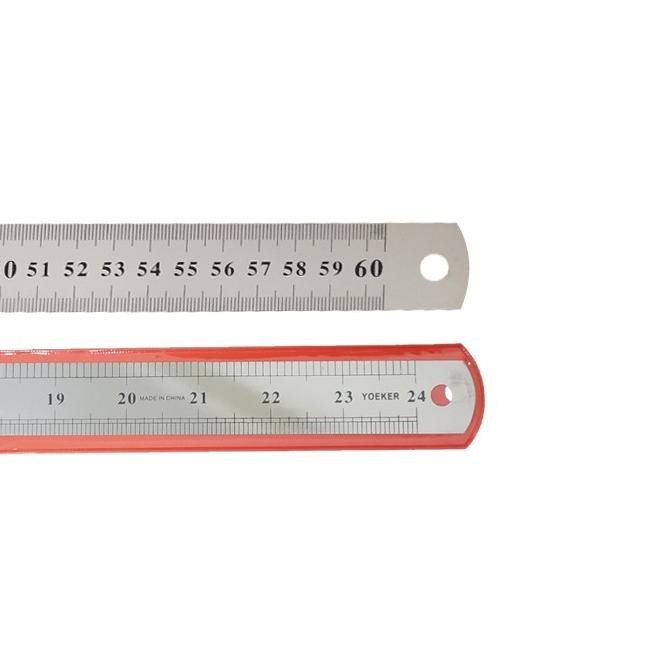 

siap kirim penggaris besi 60 cm stainless stainles ruler