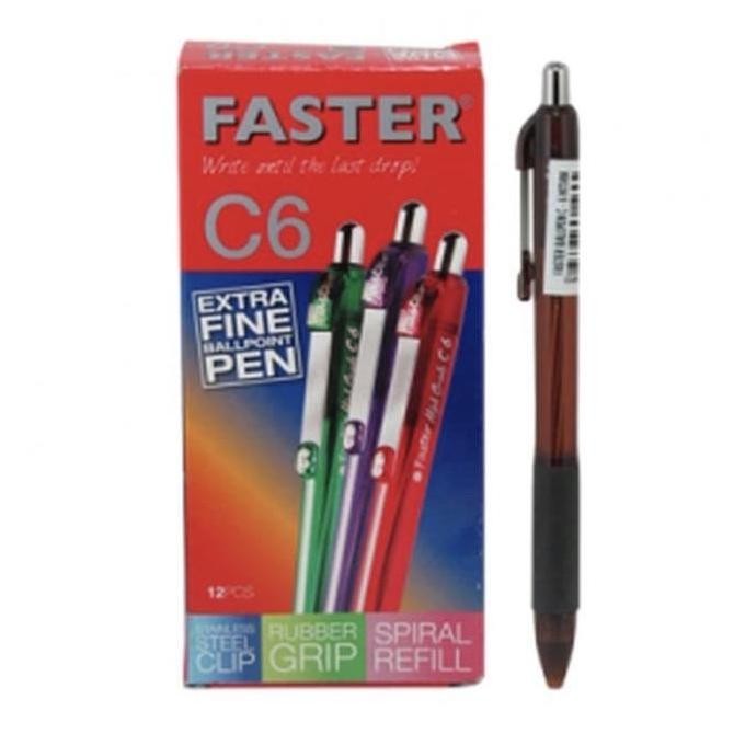 

Tersedia [Lusin] Pulpen Faster C600 / C6