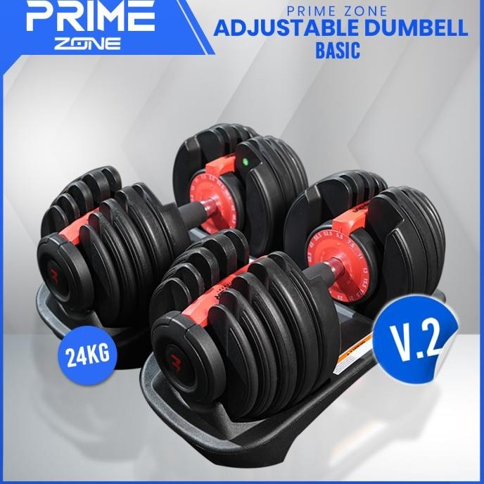 BODYMASTER Adjustable Basic Dumbell 24KG / 52.5Lbs Dumbel set