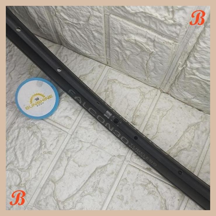 [LSS] VELG RIMS 700C 32H STRUMMER FALCON30 TUBELESS READY RIM 700 ROADBIKE