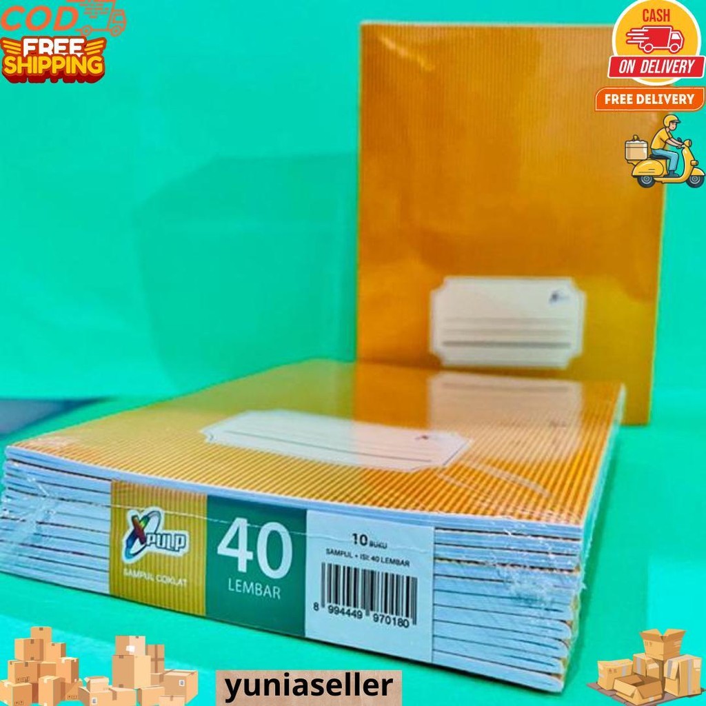 

Buku Tulis Craft X-Pulp 40 Lembar/10 Buku D Cod