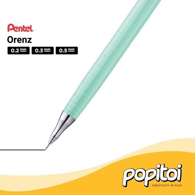 

Pentel ORENZ Mechanical Pencil 0.2 0.3 0.5 mm Pensil Mekanik