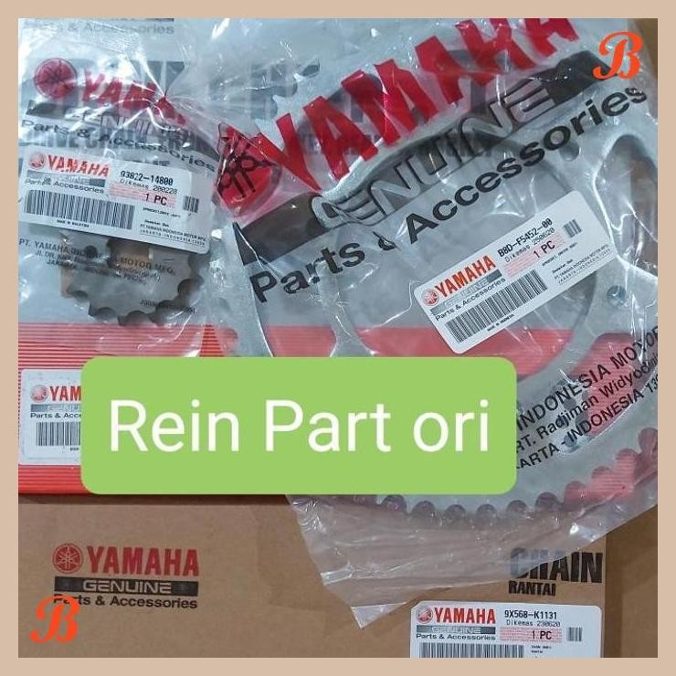 [REIN] RANTAI KIT , GER SET , GER PAKET MT 15 ,MT15 ASLI ORI YAMAHA GENUINE