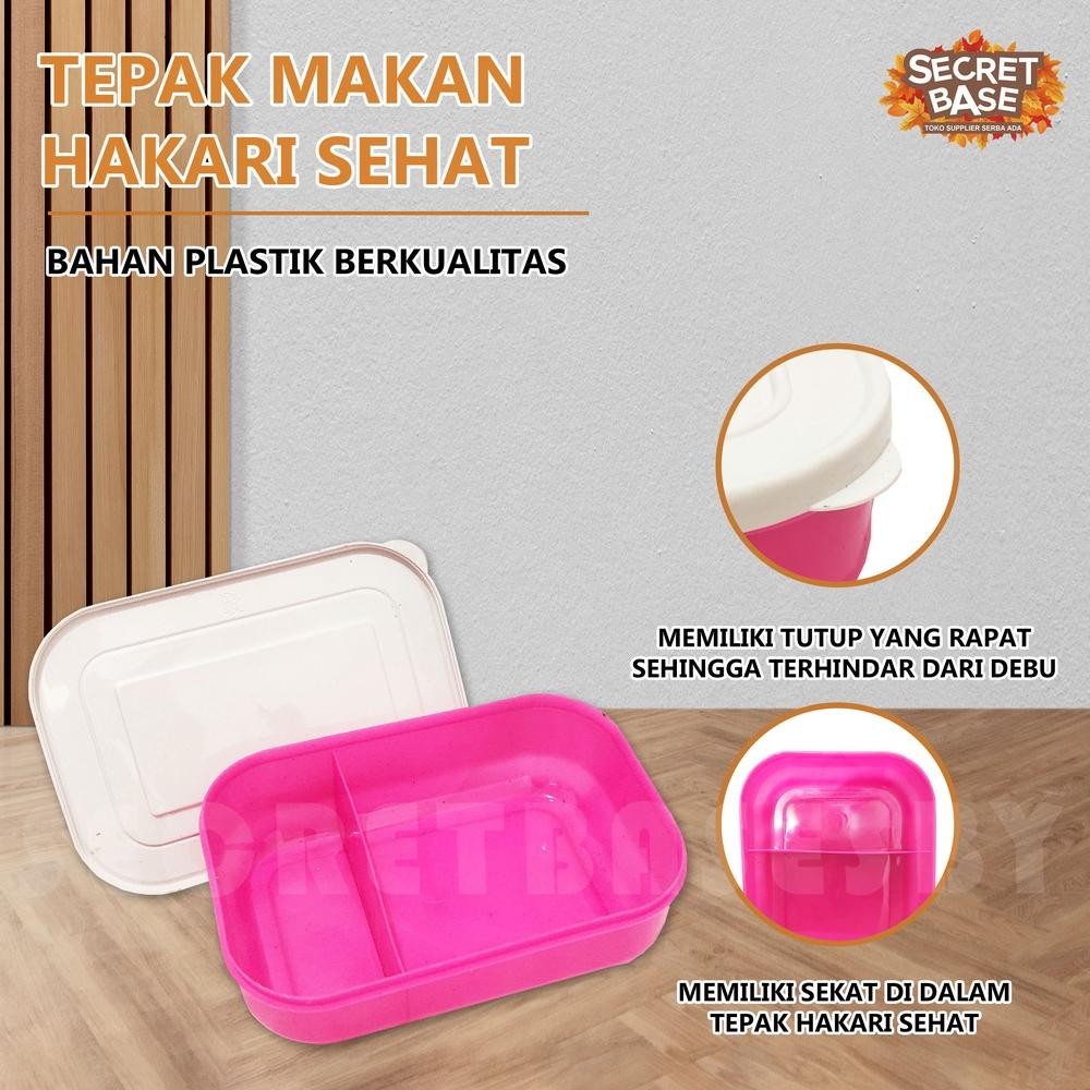 Ompreng Hakari - Ompreng Kotak Makan / Kotak Bekal / Lunch Box Sekat Diskon