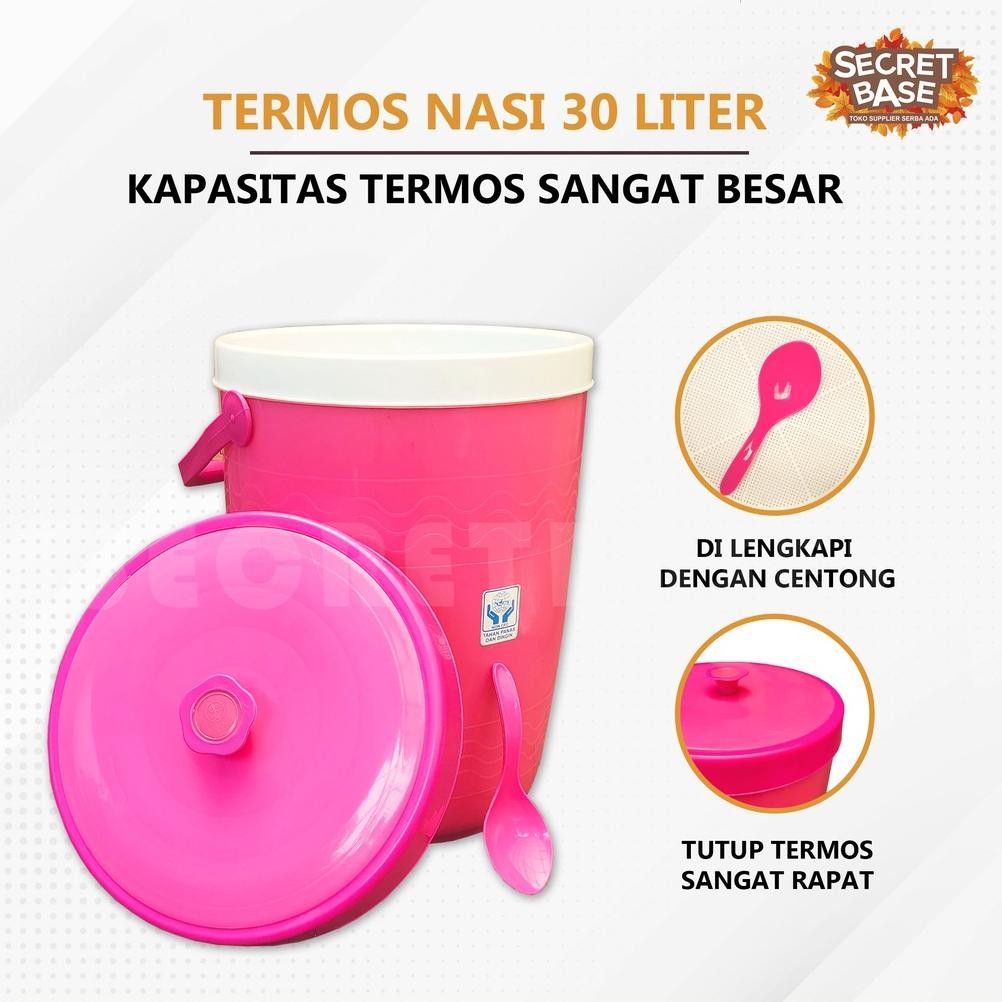 Termos Nasi - Termos Es / Rice Bucket / Ice Bucket 6L 8L 17L 30 Liter / Tempat Nasi (2) Diskon