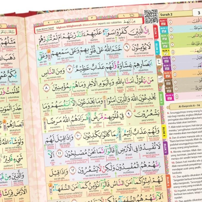 Al Quran Per Juz Ukuran Besar A4 (30 Juz) - Quran At Taqwa Praktis murah
