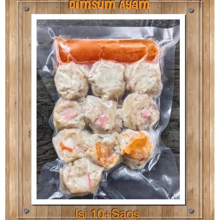 

Berkualitas Dimsum Ayam Isi 10 / 20 + Saus Promo