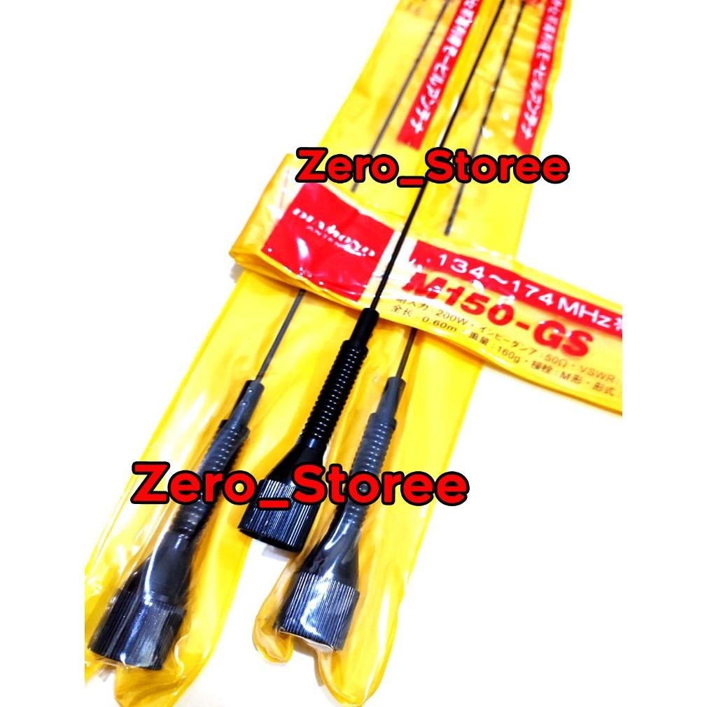 Diamond Antenna M150-Gs Mobil Antena Rig Vhf M150 Antena M150Gs Hitam Besi Diamond 60Cm 136-174 Mhz 