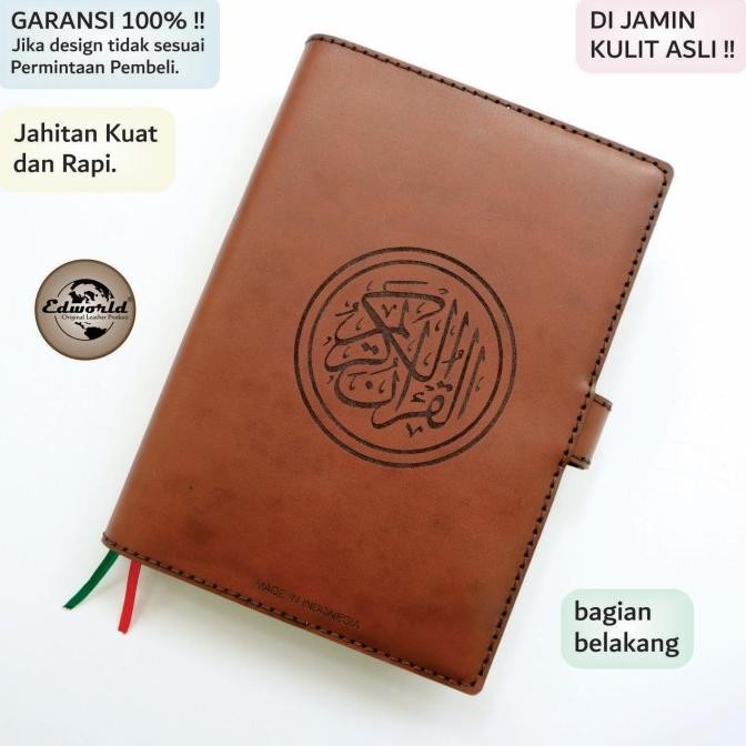 

Cover Al-Qur'an Kulit Asli Custom Nama murah