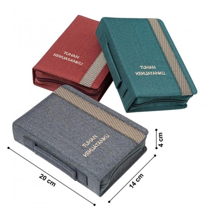 

Sampul Alkitab + Sampul Kidung Jemaat Sedang - Tuhan Kekuatanku murah