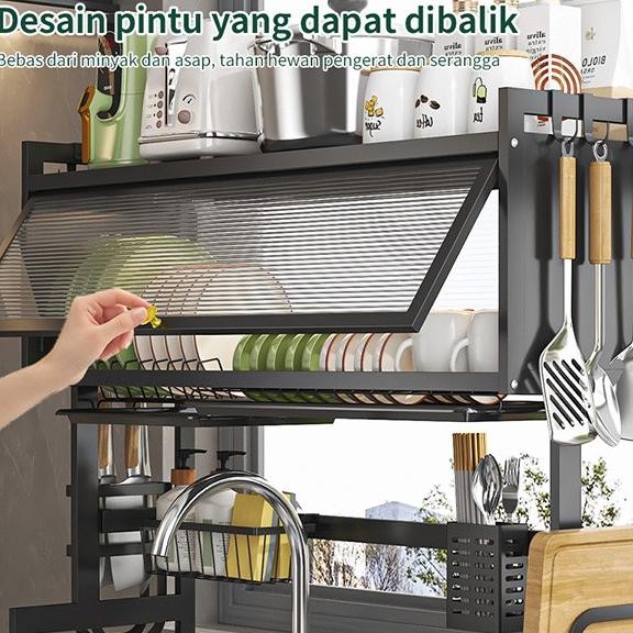 Rak Piring Wastafel Dengan Kabinet Rak Wastafel Cuci Piring Rak Dapur