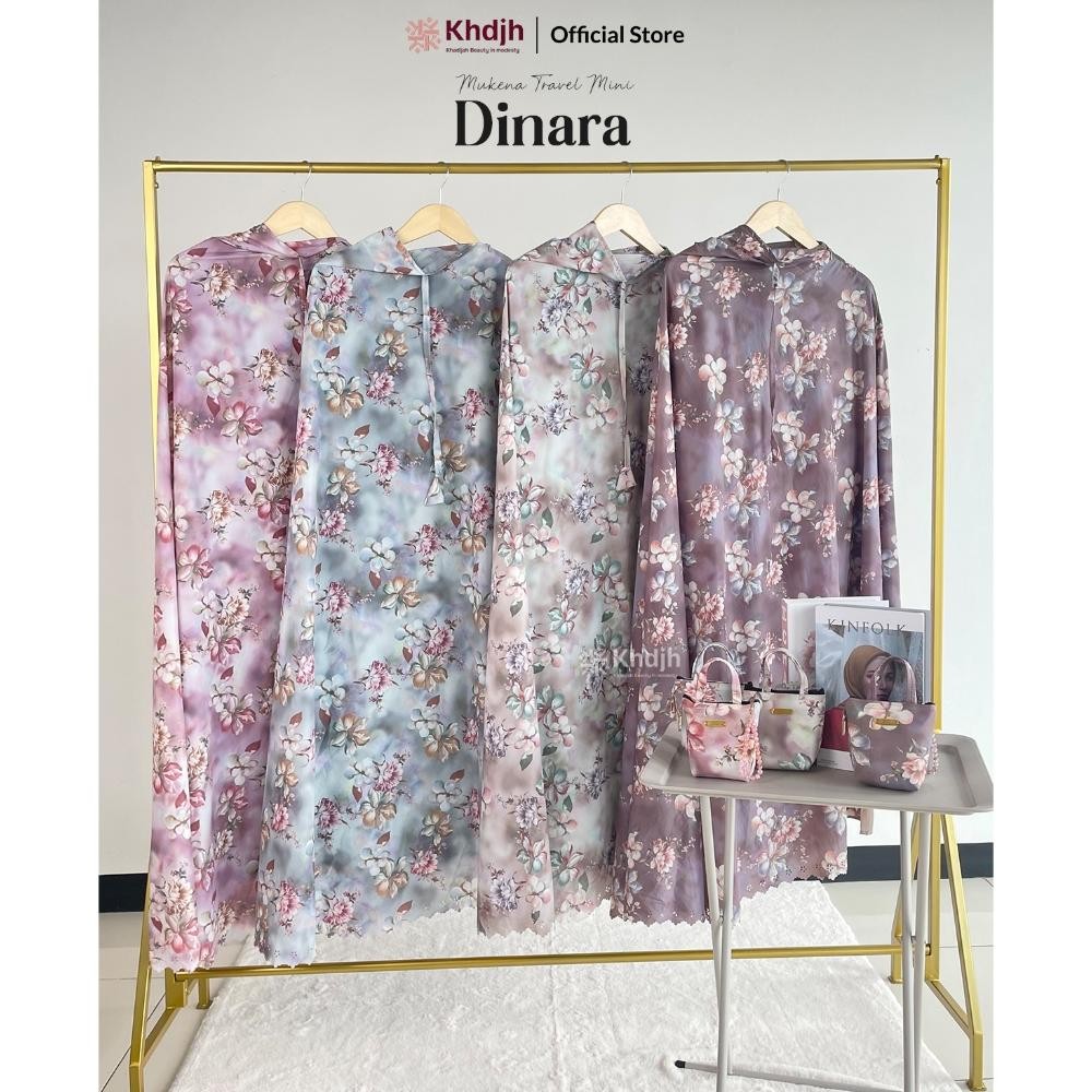 Berkualitas Khadijahlabel Mukena Traveling Mini Pouch Motif 2 In 1 Premium Rubina Parasut Jumbo Berk
