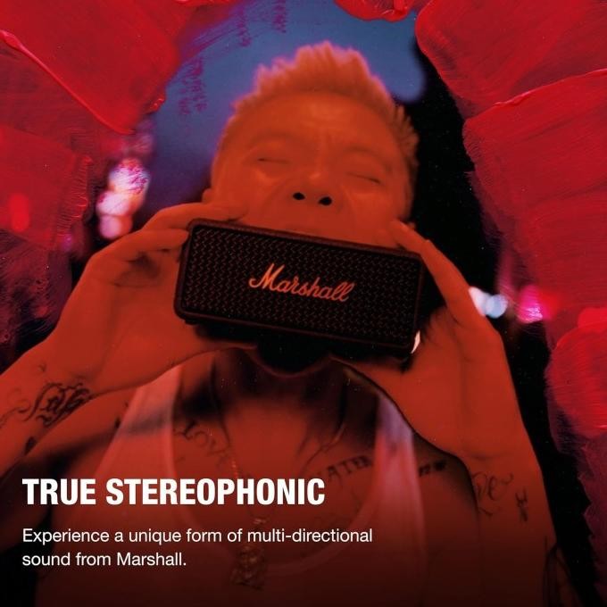 Promo Marshall Emberton Iii / Emberton 3 Portable Bluetooth Speaker