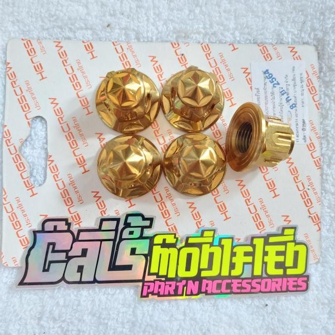 Mur Topi 19 Stainless Gold Mur Topi M14 Original Heng Thailand 100%